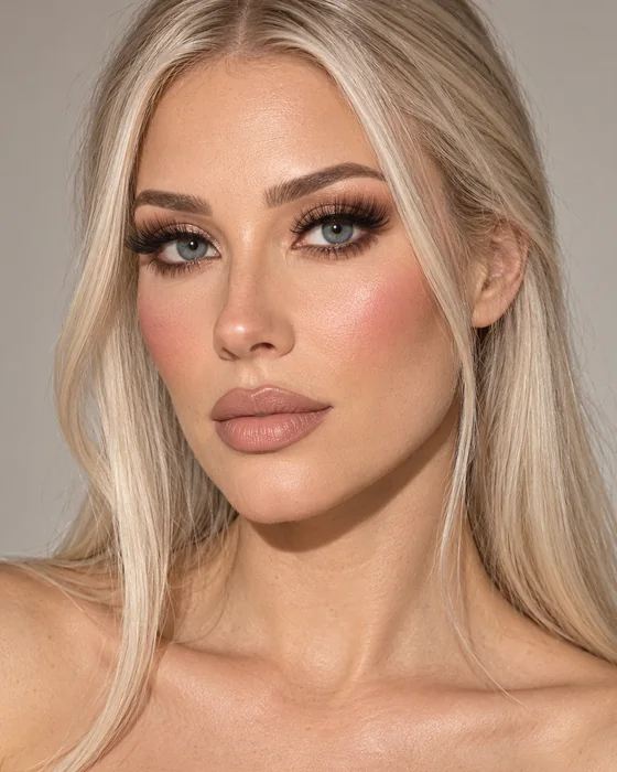 bridal glow look