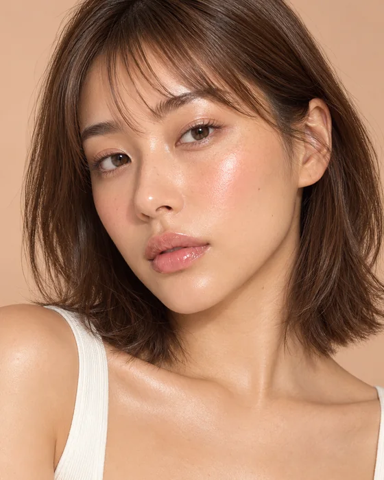 glass skin look