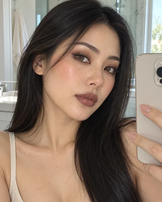 latte makeup look