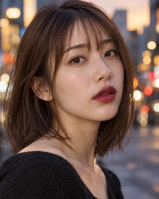 oxblood lip look