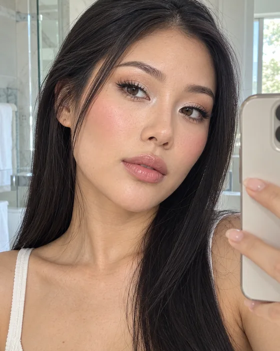 soft glam look